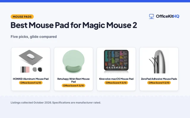 Best Mouse Pad for Magic Mouse 2 (2026): 5 Compared