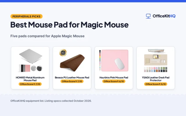 Best Mouse Pad for Magic Mouse (2026): 5 Compared