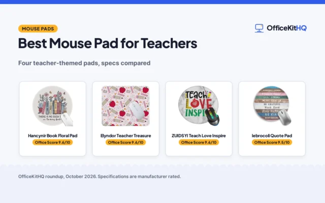 Best Mouse Pad for Teachers (2026): 4 Teacher Picks