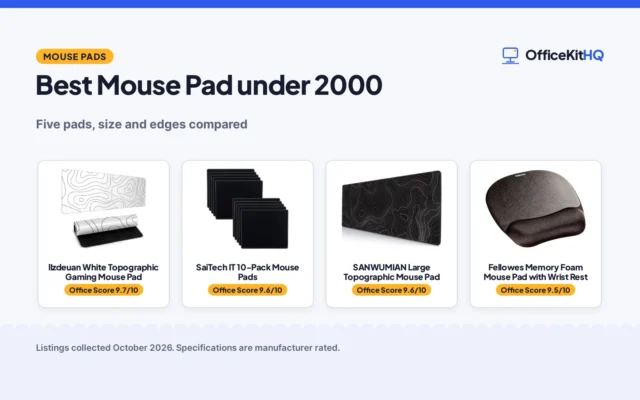 Best Mouse Pad under 2000 (2026)