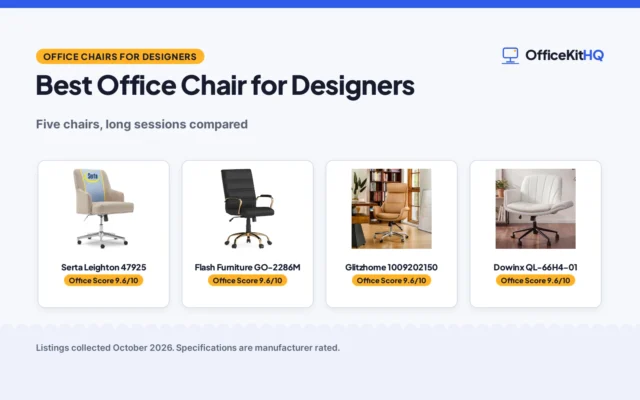 Best Office Chair for Designers (2026)