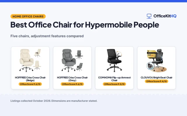 Best Office Chair for Hypermobile People (2026)