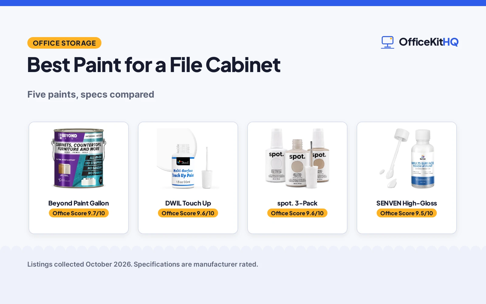 Best Paint for a File Cabinet (2026): 5 Compared
