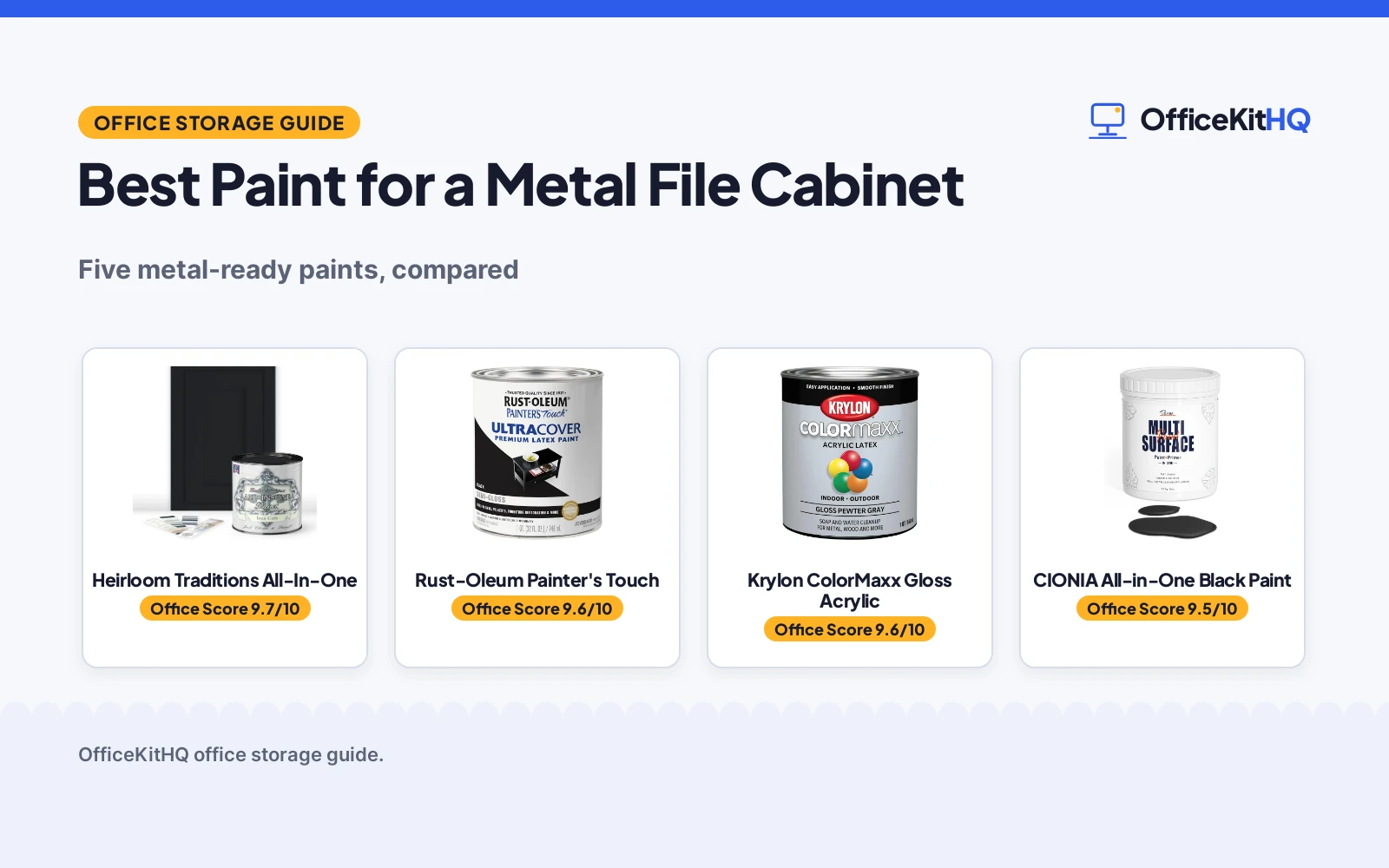 Best Paint for a Metal File Cabinet (2026): 5 Compared