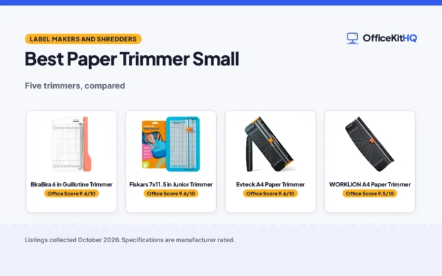 Best Paper Trimmer Small (2026): 5 Compared