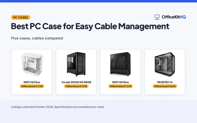 Best PC Case for Easy Cable Management (2026): 5 Compared