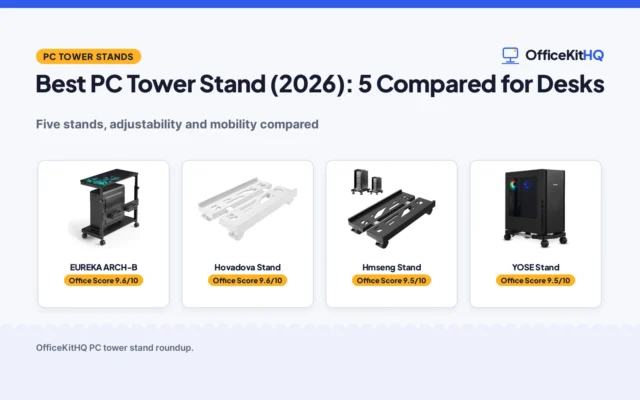 Best PC Tower Stand (2026): 5 Compared for Desks