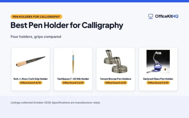 Best Pen Holder for Calligraphy (2026): 4 Holders Compared