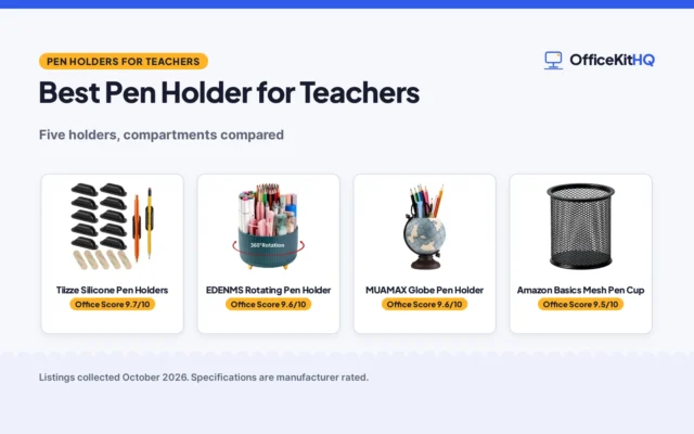 Best Pen Holder for Teachers (2026): 5 Picks Compared