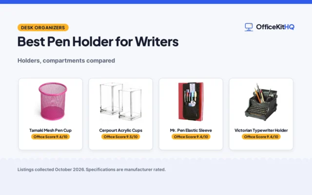Best Pen Holder for Writers (2026): 5 Picks Compared