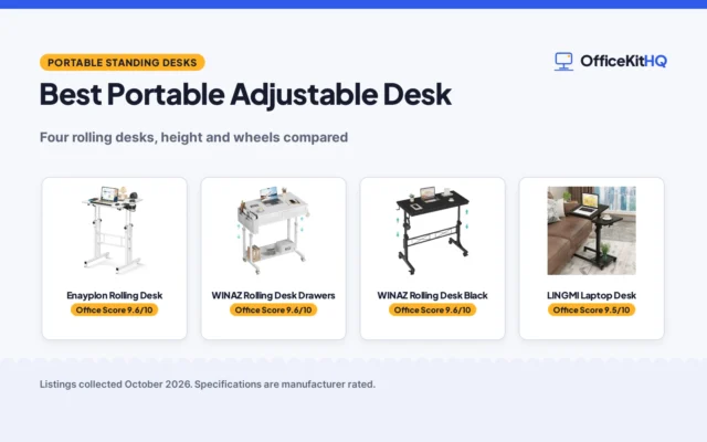 Best Portable Adjustable Desk (2026)