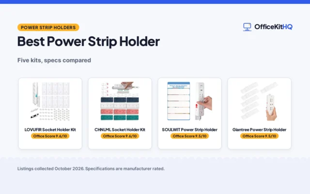 Best Power Strip Holder (2026): 5 Picks Compared