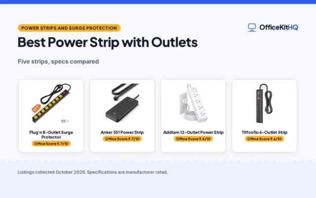 Best Power Strip with Outlets: 5 Picks Compared