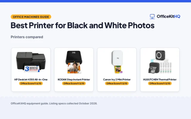 Best Printer for Black and White Photos (2026): 4 Compared
