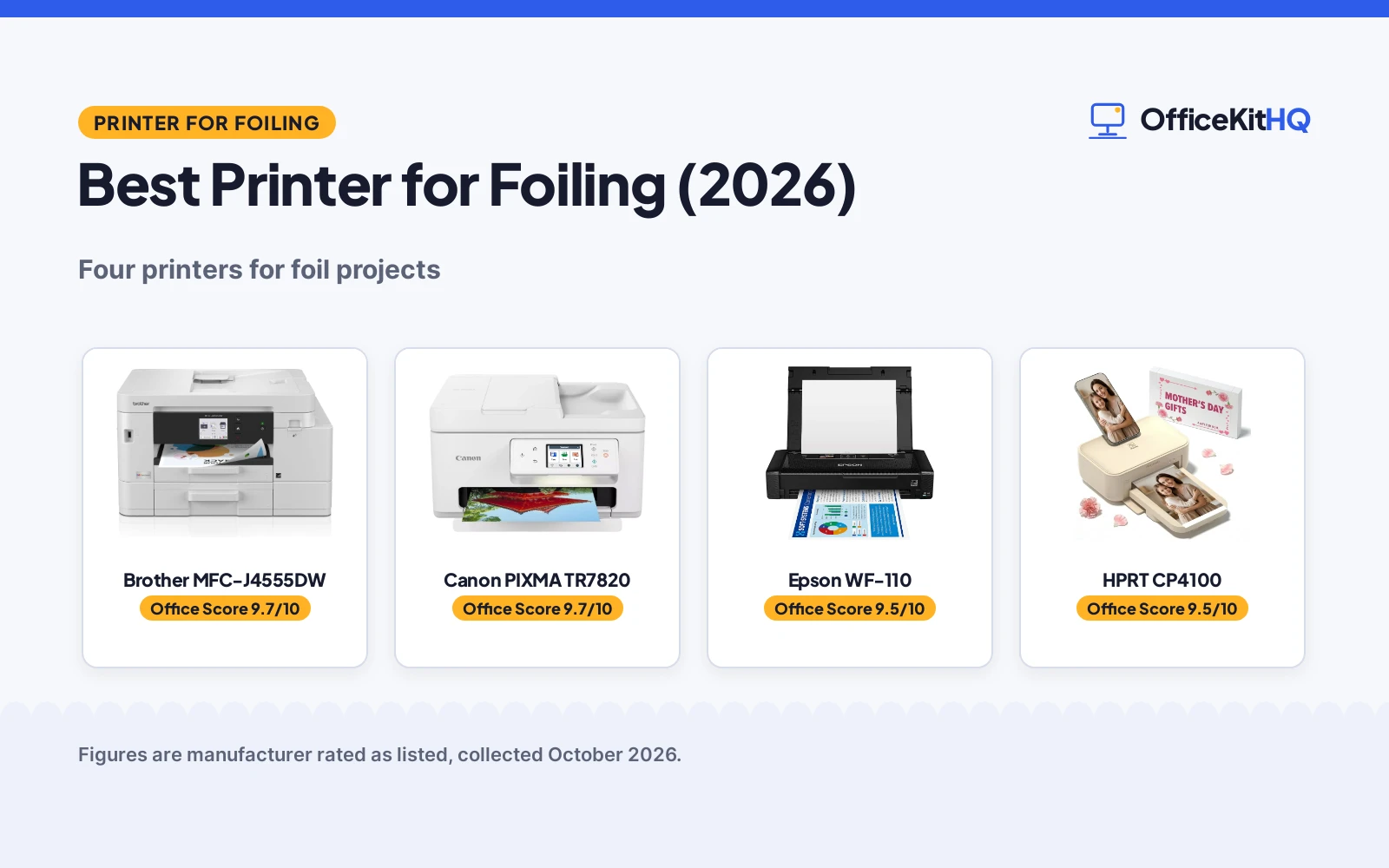 Best Printer for Foiling (2026)