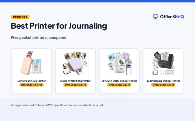 Best Printer for Journaling: 5 Picks Compared