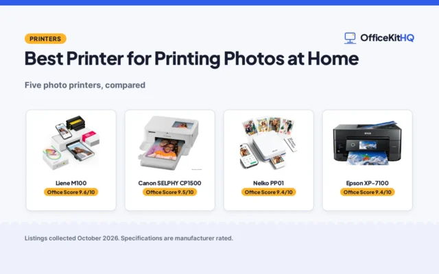 Best Printer for Printing Photos at Home (2026): 5 Compared