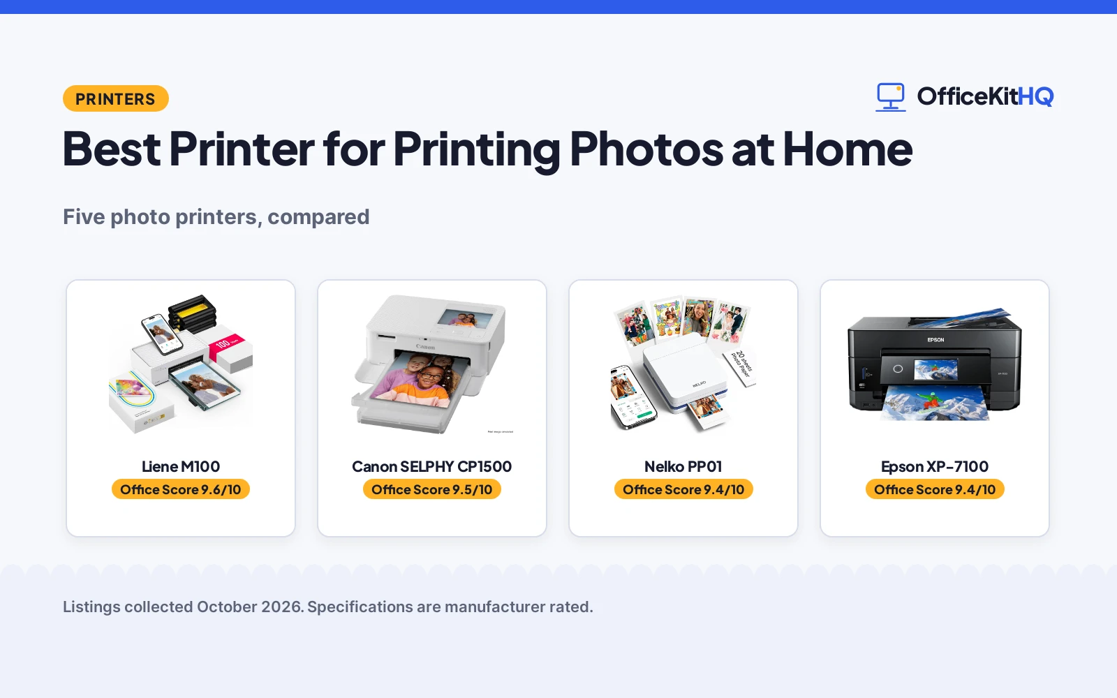 Best Printer for Printing Photos at Home (2026): 5 Compared