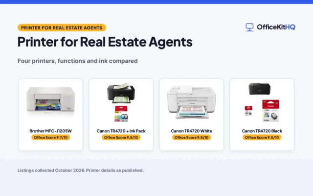 The best printer for real estate agents (2026)