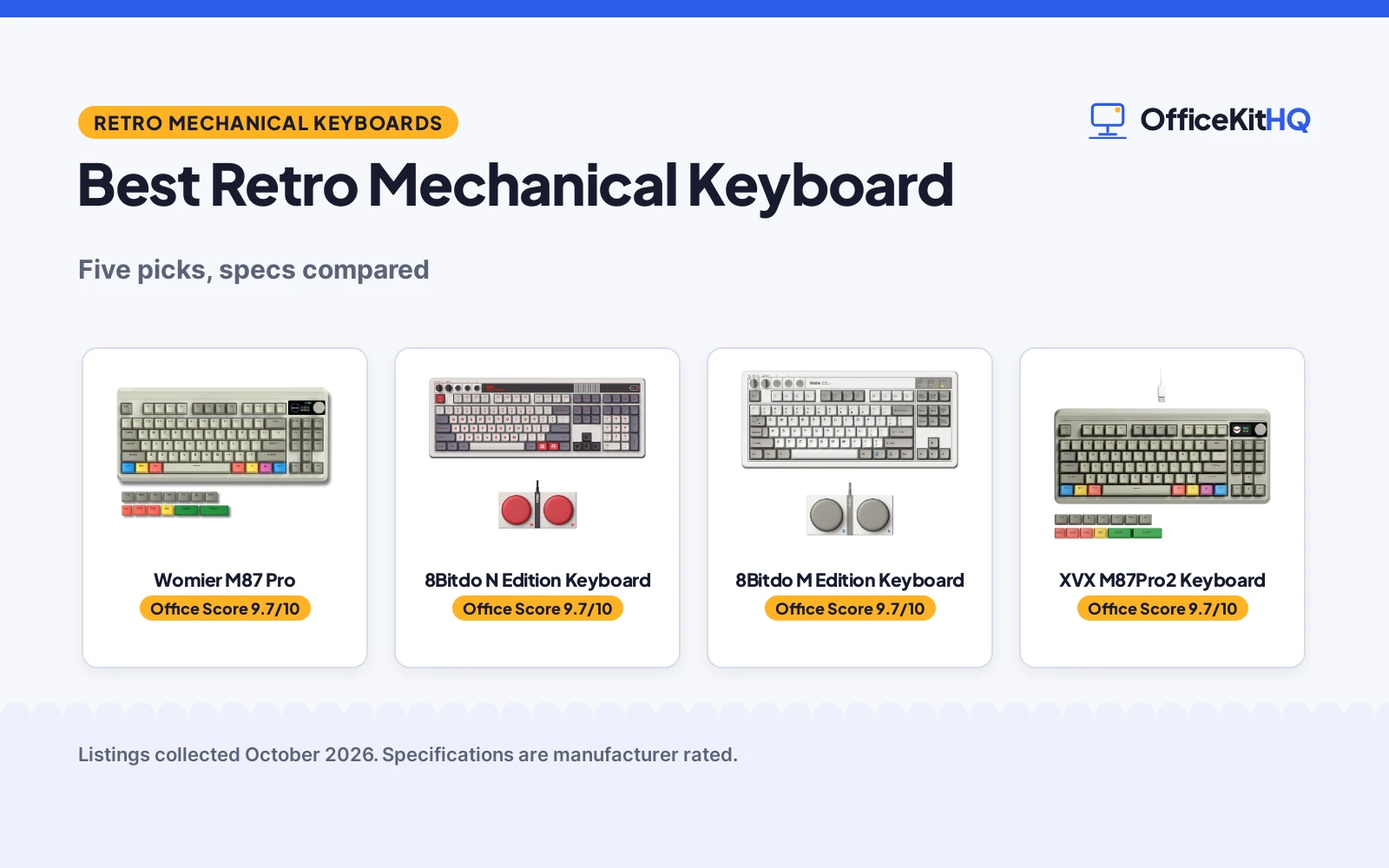 Best Retro Mechanical Keyboard: 5 Picks Compared