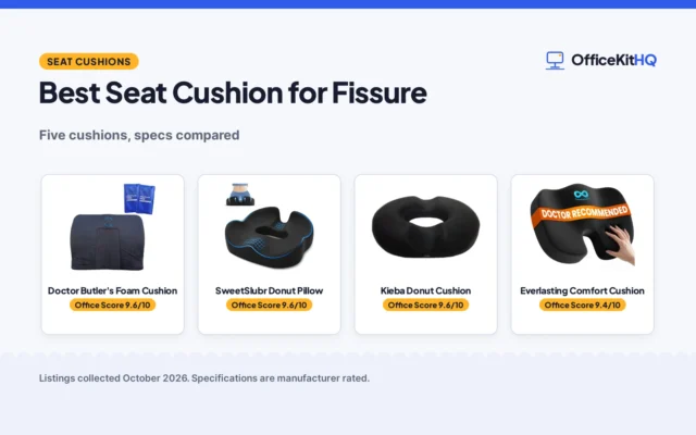 Best Seat Cushion for Fissure (2026)