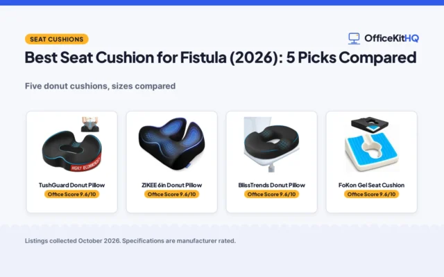 Best Seat Cushion for Fistula (2026): 5 Picks Compared