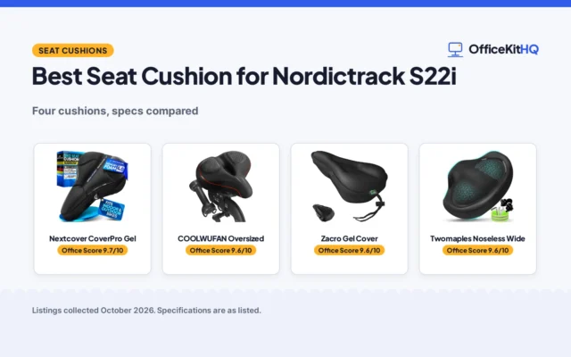 Best Seat Cushion for Nordictrack S22i (2026): 4 Compared