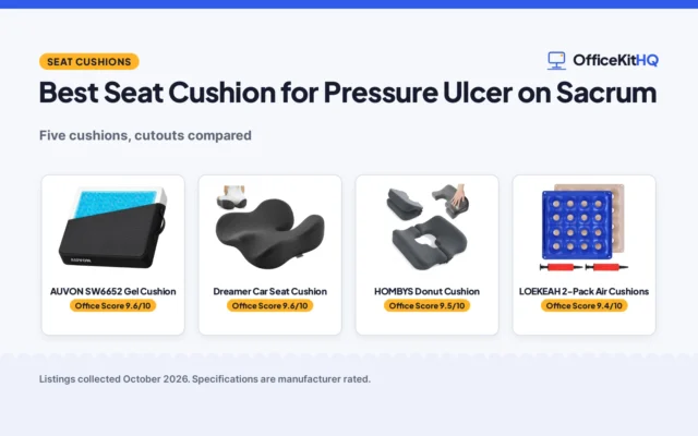 Best Seat Cushion for Pressure Ulcer on Sacrum (2026): 5 Compared