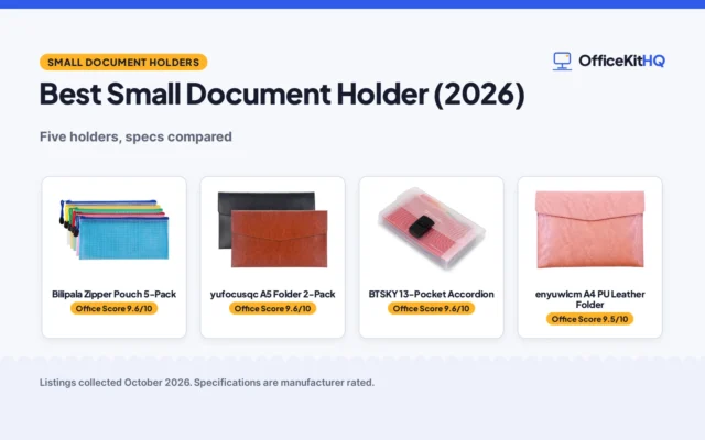 Best Small Document Holder (2026): 5 Picks Compared