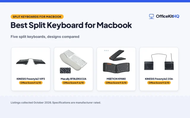 Best Split Keyboard for Macbook (2026): 5 Compared