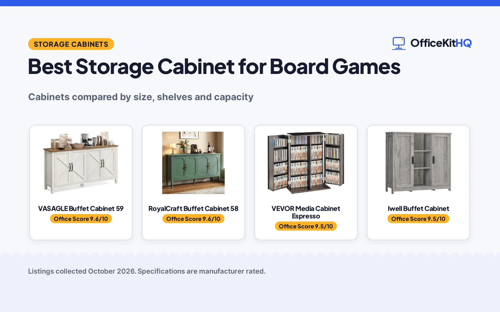 Best Storage Cabinet for Board Games (2026): 5 Compared
