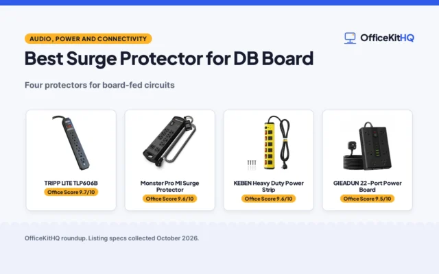 Best Surge Protector for DB Board (2026): 4 Compared