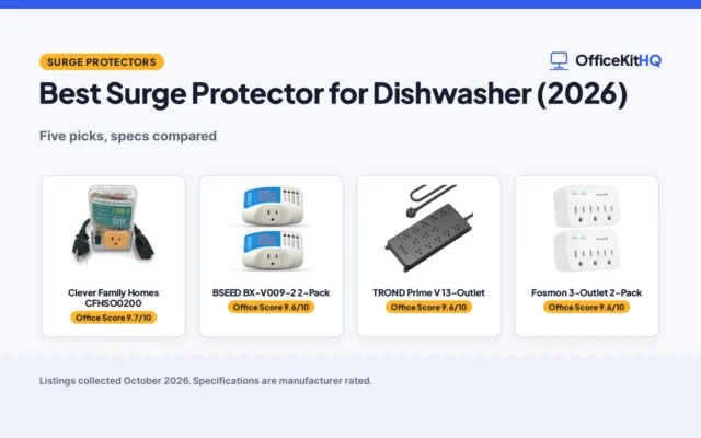 Best Surge Protector for Dishwasher (2026): 5 Compared