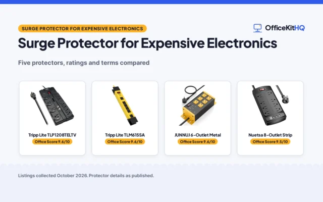 The best surge protector for expensive electronics (2026)