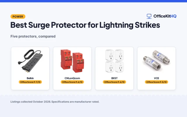 Best Surge Protector for Lightning Strikes (2026): 5 Compared