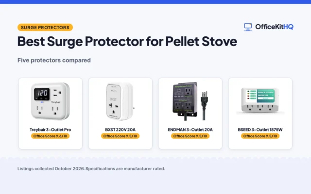 Best Surge Protector for Pellet Stove (2026): 5 Compared