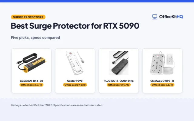 Best Surge Protector for RTX 5090 (2026): 5 Picks Compared