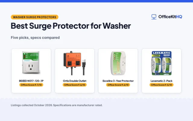 Best Surge Protector for Washer (2026): 5 Picks Compared