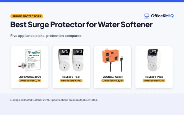Best Surge Protector for Water Softener: 5 Appliance Picks Compared