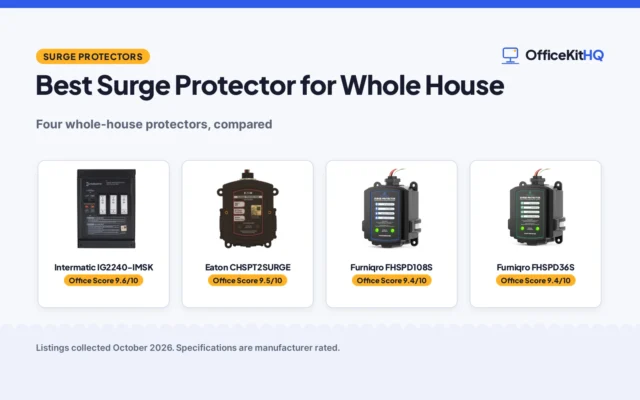 Best Surge Protector for Whole House (2026): 4 Compared