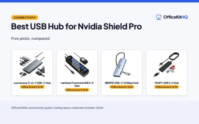 Best USB Hub for Nvidia Shield Pro (2026)