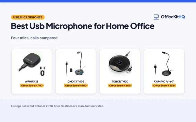 Best Usb Microphone for Home Office (2026)