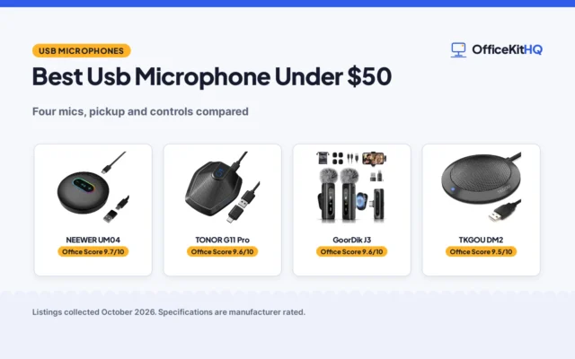 Best Usb Microphone Under $50 (2026)