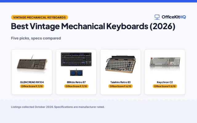 Best Vintage Mechanical Keyboard (2026): 5 Picks Compared