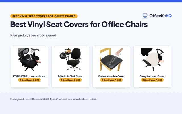 Best Vinyl Seat Covers for Office Chairs (2026)