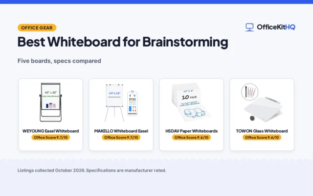 Best Whiteboard for Brainstorming (2026): 5 Compared