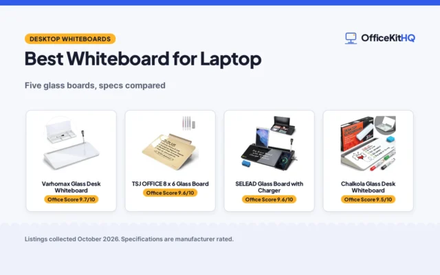 Best Whiteboard for Laptop (2026): 5 Compared