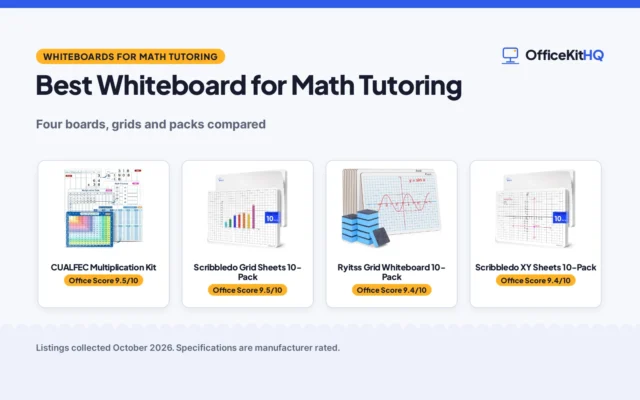 Best Whiteboard for Math Tutoring (2026): 4 Compared