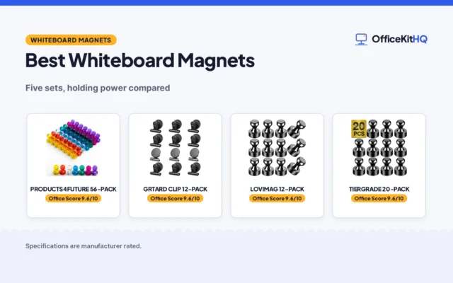 Best Whiteboard Magnets (2026): 5 Sets Compared