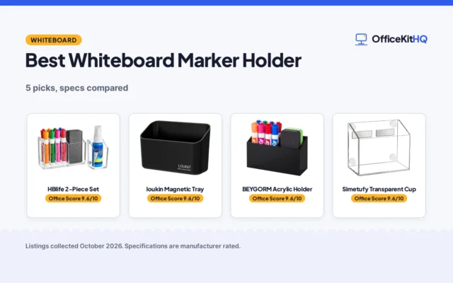Best Whiteboard Marker Holder (2026): 5 Picks Compared